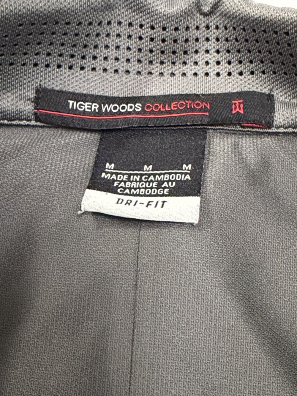 Tiger Woods Collection Golf Polo Shirts 2-Pack Size M Nike Athletic Golfcore - Picture 4 of 13